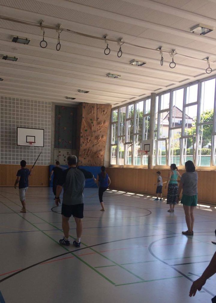 Tog Chod Apprentissage des passes en groupe (Tog Chöd extérieur)